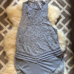 Free People Lace Tunic